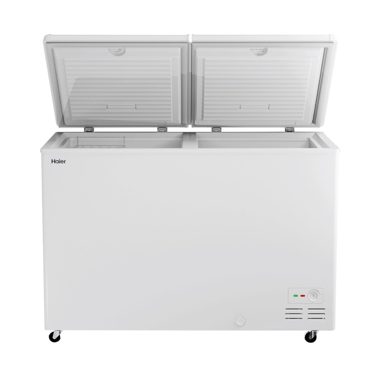 Haier 588 Ltr Double door- White Colour Convertible Hard top Freezer